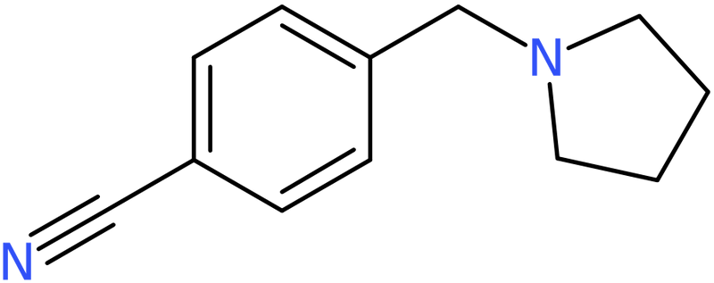 CAS: 78064-96-7 | 4-(Pyrrolidin-1-ylmethyl)benzonitrile, >98%, NX61849