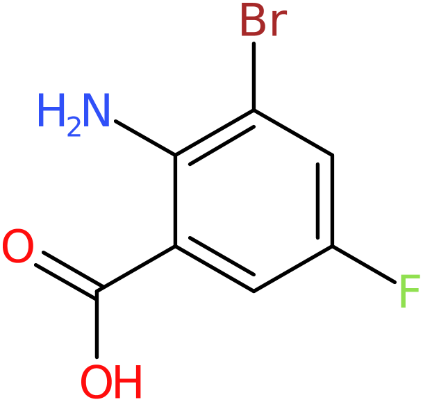 CAS: 259269-84-6 | 2-Amino-3-bromo-5-fluorobenzoic acid, NX38161