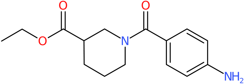 Ethyl 1-(4-aminobenzoyl)piperidine-3-carboxylate, NX73935