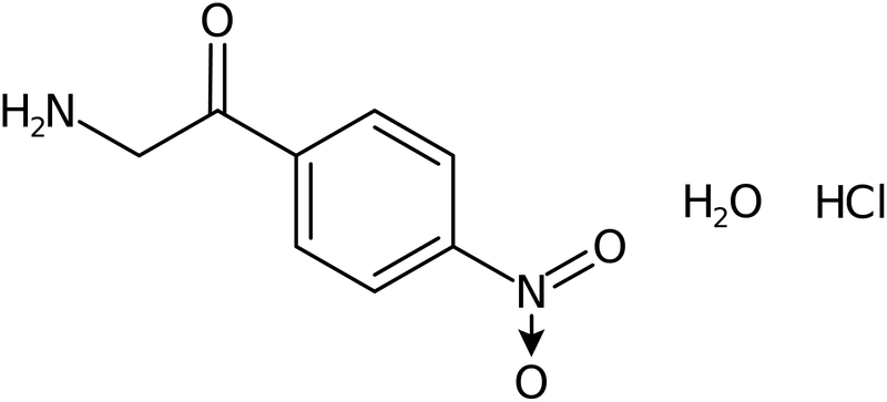 CAS: 1049754-99-5 | 4-Nitrophenacylamine hydrochloride hydrate, NX12458