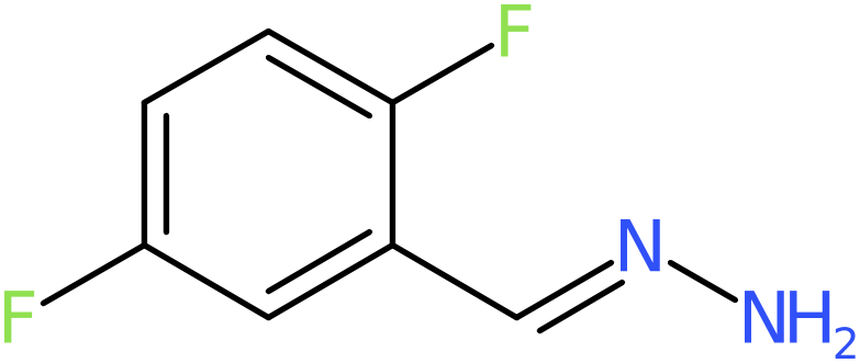 (E)-[(2,5-Difluorophenyl)methylidene]hydrazine, >95%, NX74774