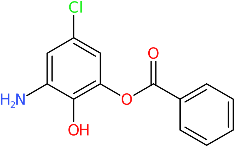 CAS: 1221791-82-7 | 3-Amino-5-chloro-2-hydroxyphenyl benzoate, >95%, NX18011