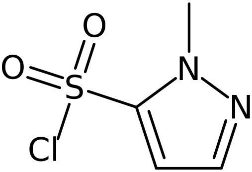 CAS: 1020721-61-2 | 1-Methyl-1H-pyrazole-5-sulphonyl chloride, >95%, NX11445