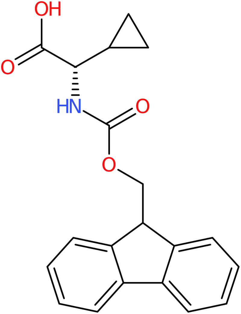 CAS: 1212257-18-5 | (S)-Amino(cyclopropyl)acetic acid, N-FMOC protected, NX17520