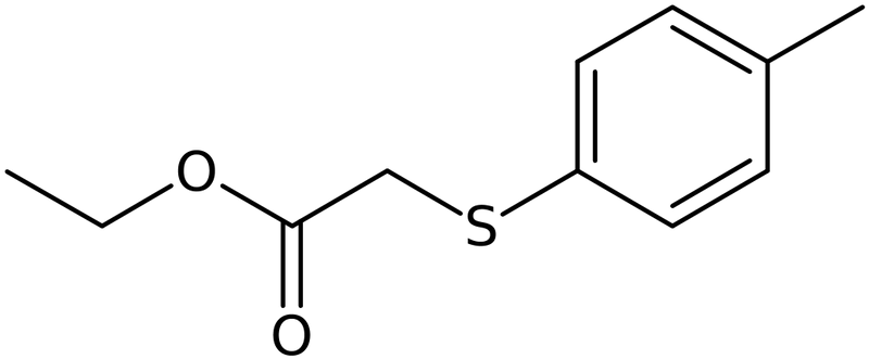 CAS: 14738-27-3 | Ethyl 2-[(4-methylphenyl)sulfanyl]acetate, >95%, NX25070