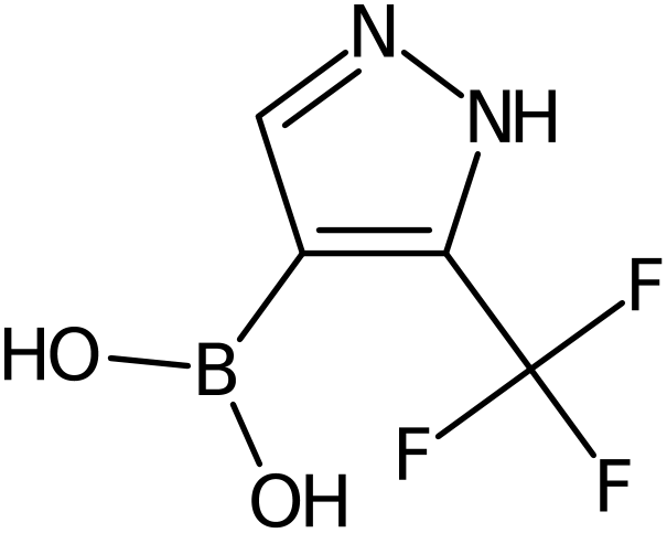 CAS: 1202054-12-3 | 5-Trifluoromethyl-1H-pyrazol-4-ylboronic acid, >97%, NX16792