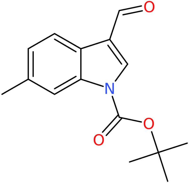 CAS: 914348-95-1 | 6-Methylindole-3-carboxaldehyde, N-BOC protected, >95%, NX68527