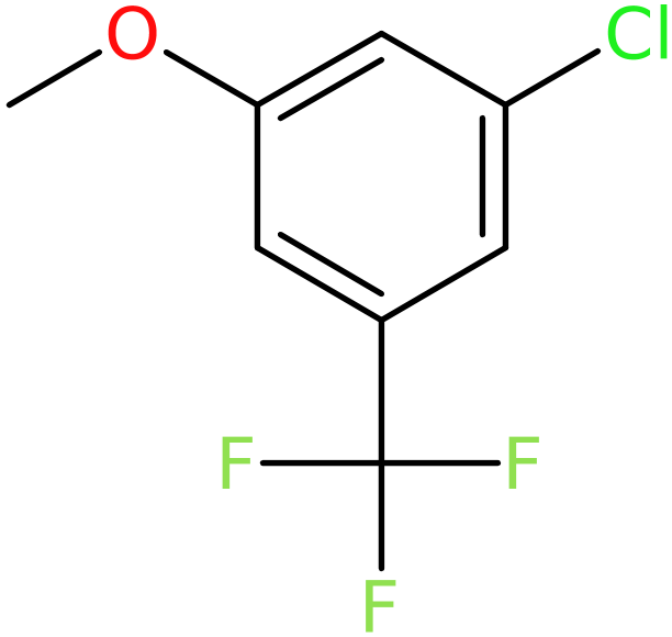 CAS: 886497-07-0 | 3-Chloro-5-(trifluoromethyl)anisole, >98%, NX66668