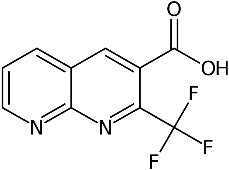 CAS: 241154-08-5 | 2-(Trifluoromethyl)-1,8-naphthyridine-3-carboxylic acid, >95%, NX36966