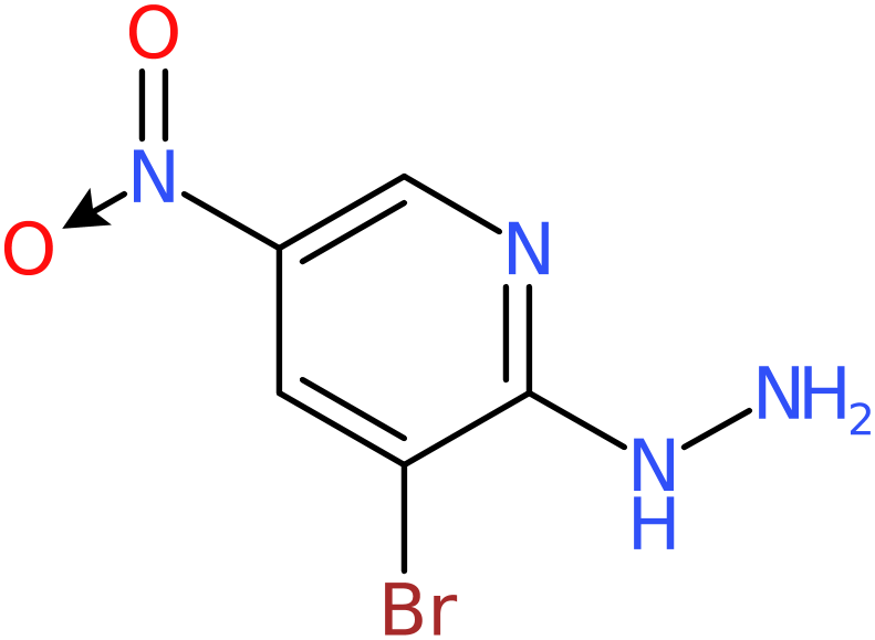 CAS: 15862-38-1 | 3-Bromo-2-hydrazino-5-nitropyridine, >98%, NX26732