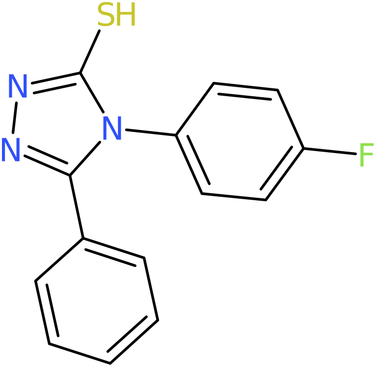 CAS: 120873-34-9 | 4-(4-Fluorophenyl)-5-phenyl-4H-1,2,4-triazole-3-thiol, NX17289