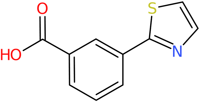 CAS: 847956-27-8 | 3-(1,3-Thiazol-2-yl)benzoic acid, >97%, NX63571