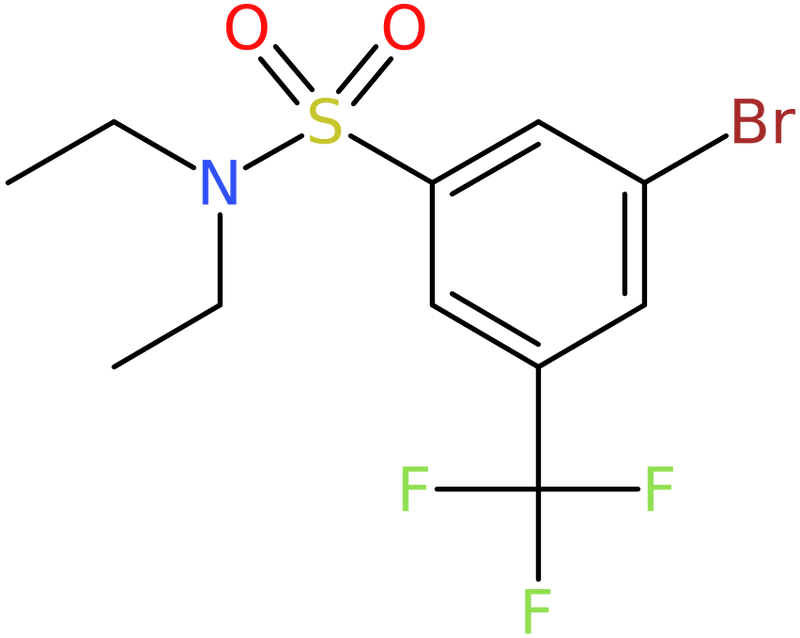 CAS: 951885-25-9 | 3-Bromo-5-(N,N-diethylsulphamoyl)benzotrifluoride, NX70696