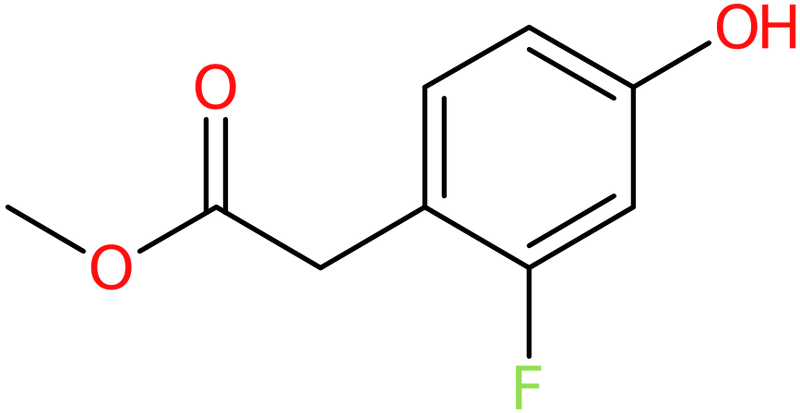 CAS: 91361-59-0 | Methyl 2-(2-fluoro-4-hydroxyphenyl)acetate, >95%, NX68372