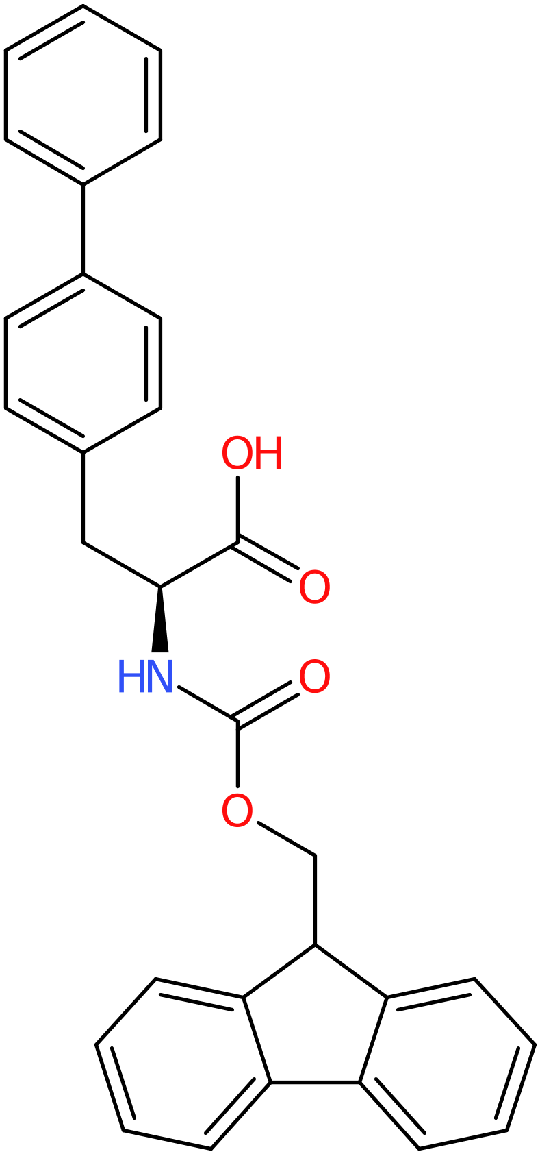 CAS: 199110-64-0 | 4-Phenyl-L-phenylalanine, N-FMOC protected, >95%, NX32628