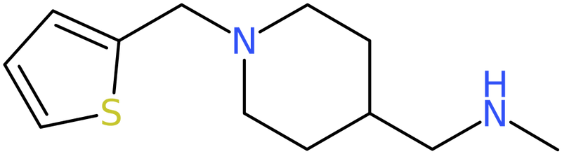 CAS: 930111-07-2 | 4-[(Methylamino)methyl]-1-(thien-2-ylmethyl)piperidine, >97%, NX69418