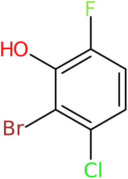 CAS: 1522140-28-8 | 2-Bromo-3-chloro-6-fluorophenol, >95%, NX25804