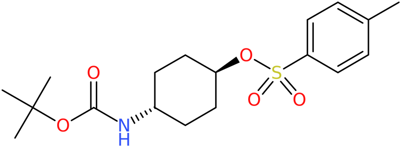 CAS: 957035-42-6 | trans-4-(tert-Butoxycarbonylamino)cyclohexyl 4-methylbenzenesulphonate, NX71035