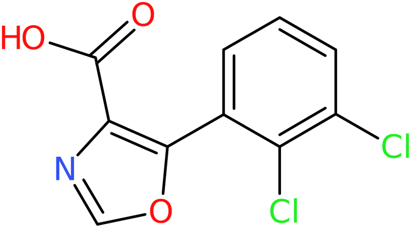 CAS: 951885-34-0 | 5-(2,3-Dichlorophenyl)-1,3-oxazole-4-carboxylic acid, NX70699