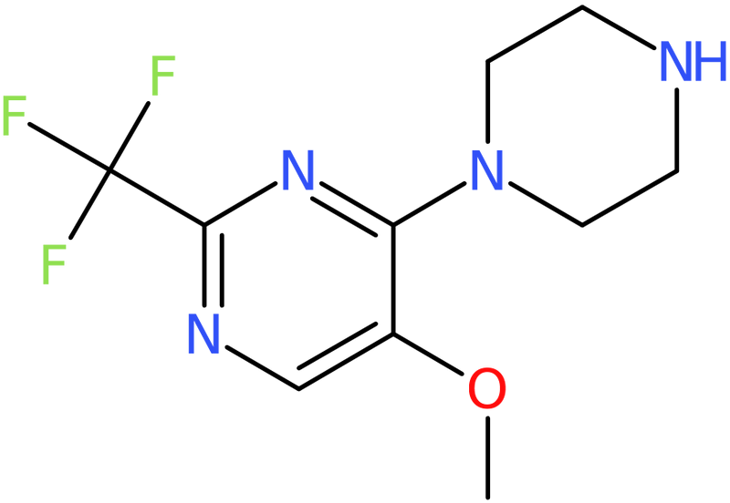 CAS: 1048912-73-7 | 5-Methoxy-4-(piperazin-1-yl)-2-(trifluoromethyl)pyrimidine, NX12403