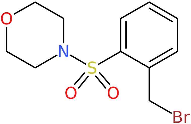 CAS: 941717-06-2 | 2-[(Morpholin-4-yl)sulphonyl]benzyl bromide, >95%, NX70079