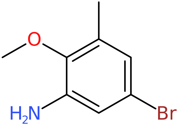 CAS: 1381944-84-8 | 5-Bromo-2-methoxy-3-methylaniline, >98%, NX22897