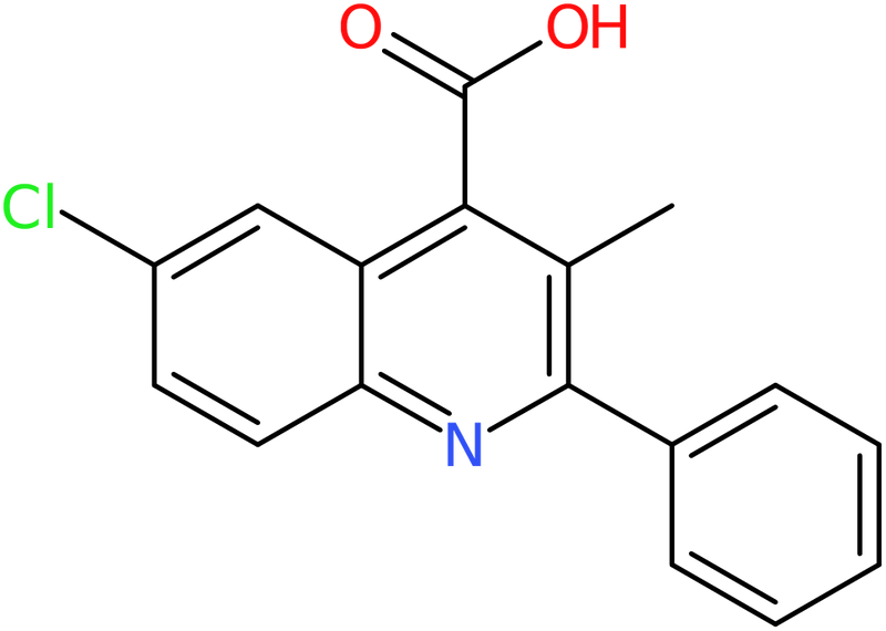 CAS: 154869-06-4 | 6-Chloro-3-methyl-2-phenylquinoline-4-carboxylic acid, NX26211