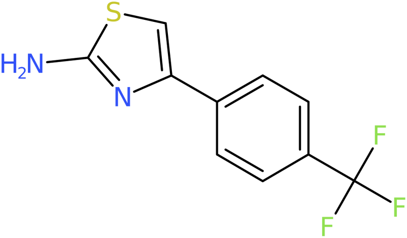 CAS: 105512-79-6 | 4-[4-(Trifluoromethyl)phenyl]-1,3-thiazol-2-amine, >97%, NX12685