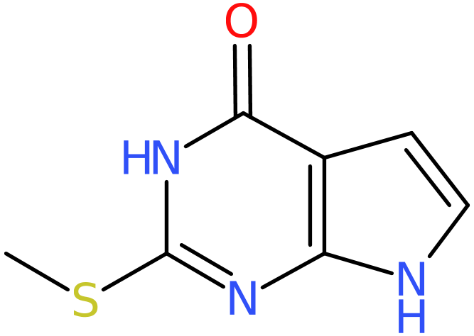 CAS: 67831-83-8 | 3,7-Dihydro-2-(methylthio)-4H-pyrrolo[2,3-d]pyrimidin-4-one, NX57927