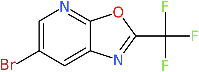 CAS: 886373-24-6 | 6-Bromo-2-(trifluoromethyl)oxazolo[5,4-b]pyridine, >95%, NX66644