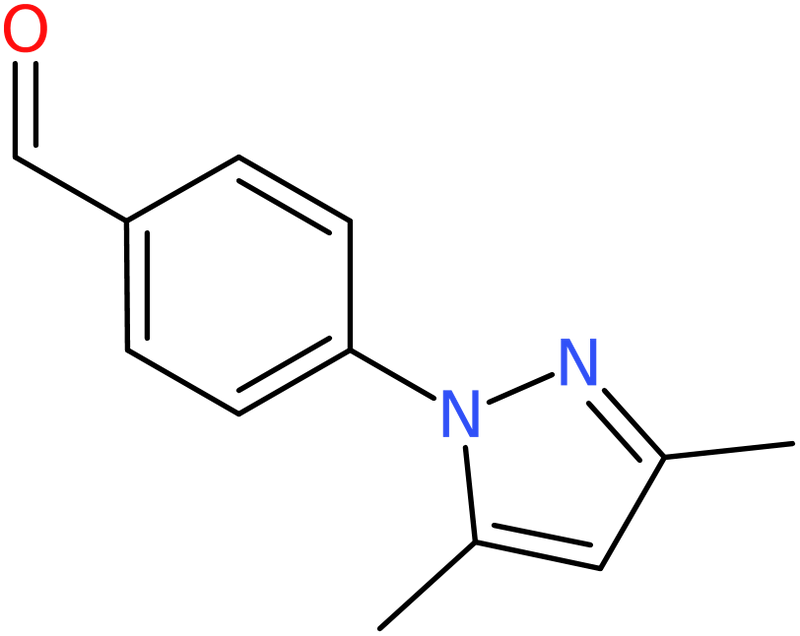 CAS: 934570-54-4 | 4-(3,5-Dimethyl-1H-pyrazol-1-yl)benzaldehyde, >97%, NX69630