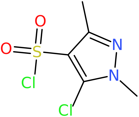 CAS: 88398-93-0 | 5-Chloro-1,3-dimethyl-1H-pyrazole-4-sulphonyl chloride, NX66155