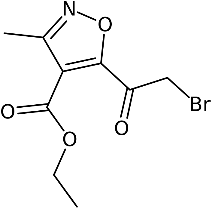 CAS: 129663-20-3 | Ethyl 5-(2-bromoacetyl)-3-methylisoxazole-4-carboxylate, NX20345