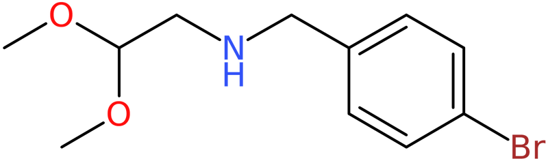 CAS: 1036378-89-8 | N-(4-Bromobenzyl)-2,2-dimethoxyethylamine, NX12015