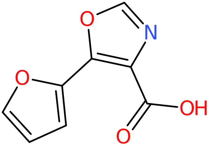 CAS: 143659-16-9 | 5-(Fur-2-yl)-1,3-oxazole-4-carboxylic acid, >95%, NX24314