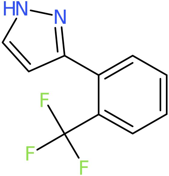 CAS: 149739-52-6 | 3-[2-(Trifluoromethyl)phenyl]-1H-pyrazole, NX25409