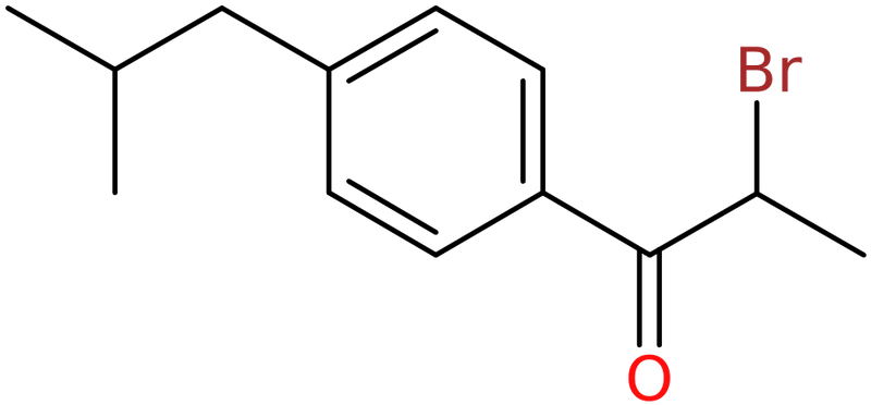 CAS: 80336-64-7 | 2-Bromo-1-(4-isobutylphenyl)propan-1-one, NX62432