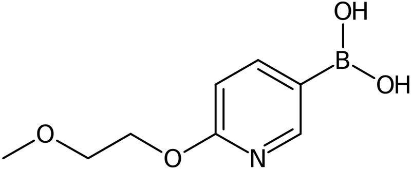 CAS: 1282378-03-3 | 2-(2-Methoxyethoxy)pyridine-5-boronic acid, >96%, NX20087