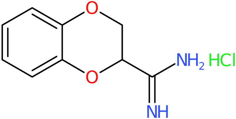 CAS: 85084-36-2 | 2,3-Dihydro-1,4-benzodioxine-2-carboxamidine hydrochloride, NX64043