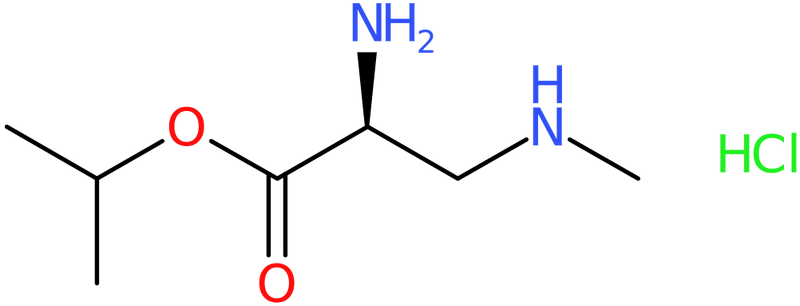 Isopropyl (S)-2-Amino-3-(methylamino)propanoate hydrochloride, >95%, NX74144