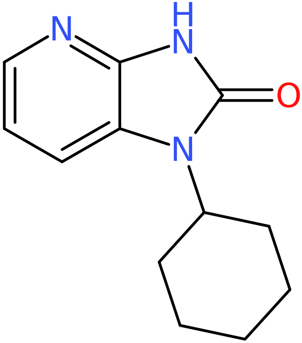 CAS: 906532-83-0 | 1-Cyclohexyl-1H,2H,3H-imidazo[4,5-b]pyridin-2-one, NX68066