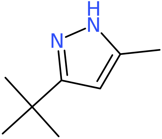 CAS: 96440-80-1 | 3-(1,1-Dimethylethyl)-5-methyl-1H-pyrazole, >97%, NX71378