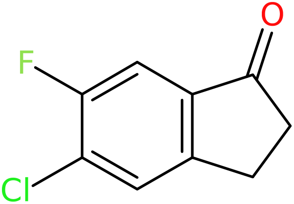 CAS: 881190-94-9 | 5-Chloro-6-fluoro-2,3-dihydro-1H-inden-1-one, >95%, NX66012