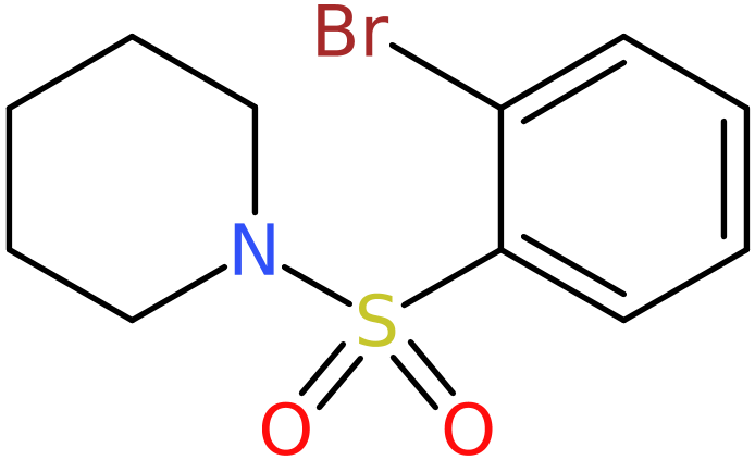 CAS: 951883-98-0 | 1-[(2-Bromophenyl)sulphonyl]piperidine, NX70631