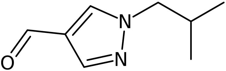 CAS: 1006333-32-9 | 1-Isobutylpyrazole-4-carbaldehyde, >97%, NX10627