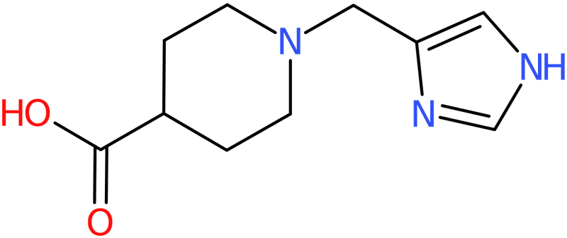 CAS: 914637-46-0 | 1-(1H-Imidazol-4-ylmethyl)piperidine-4-carboxylic acid, NX68608