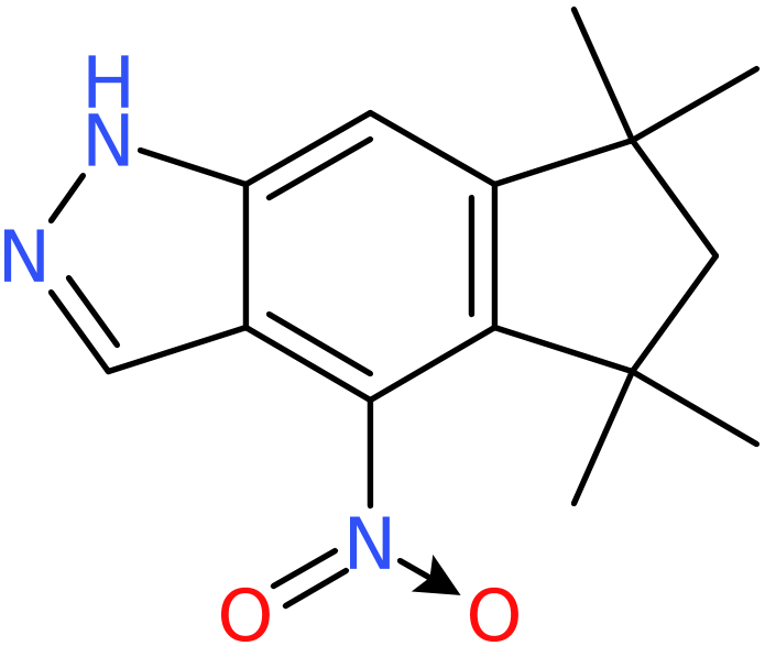 CAS: 1209368-38-6 | 4-Nitro-1,5,6,7-tetrahydro-5,5,7,7-tetramethylcyclopenta[f]indazole, NX17306