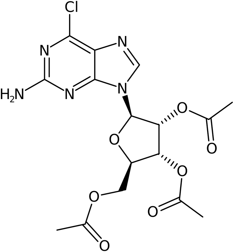 CAS: 16321-99-6 | 2-Amino-6-Chloro-9-(2,3,5-Tri-O-Acetyl-Beta-D-Ribofuranosyl)purine, NX27506