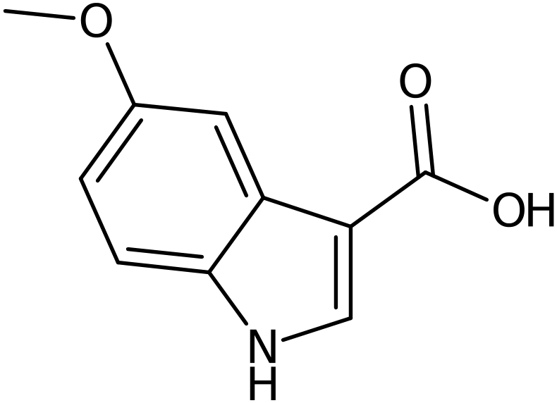 CAS: 10242-01-0 | 5-Methoxy-1H-indole-3-carboxylic acid, >98%, NX11555