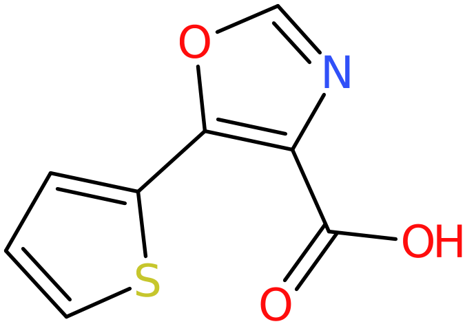 CAS: 143659-15-8 | 5-(Thien-2-yl)-1,3-oxazole-4-carboxylic acid, >95%, NX24313